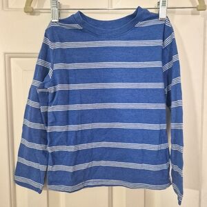 🌼$6 Blue Striped Long Sleeve